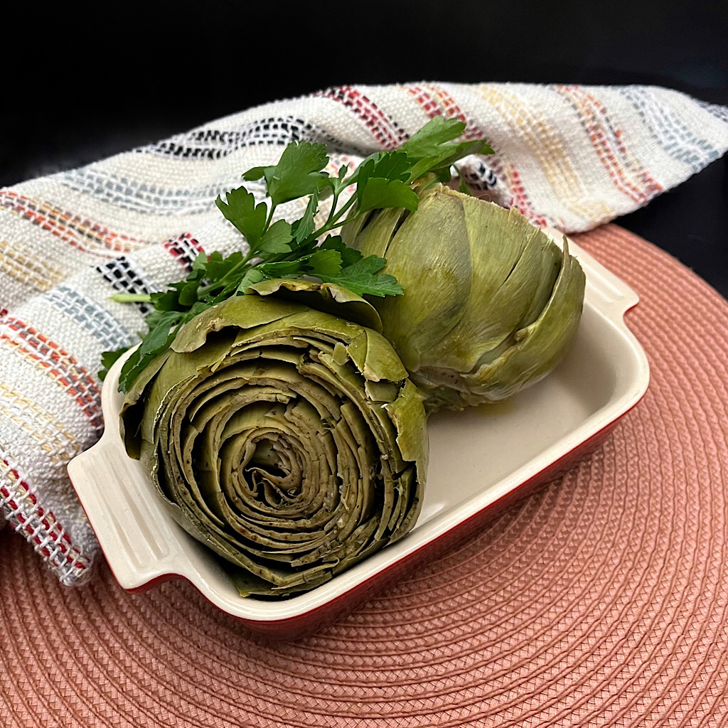 Steamed Artichokes