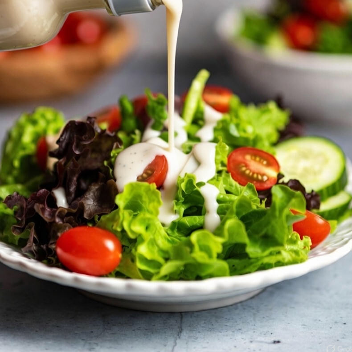 Homemade Creamy Italian Salad Dressing